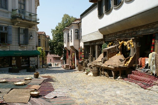 Базар в старом городе